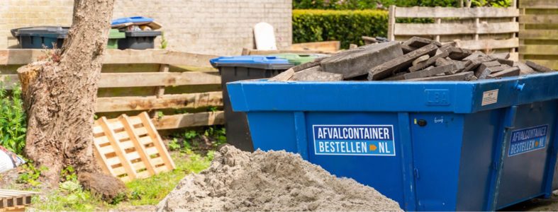Welke container heeft u nodig voor uw tuinverbouwing? | Afvalcontainer bestellen